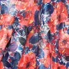 Evening Gowns-MILLY Hayden Watercolor Poppy Jacquard Dress Red Multi