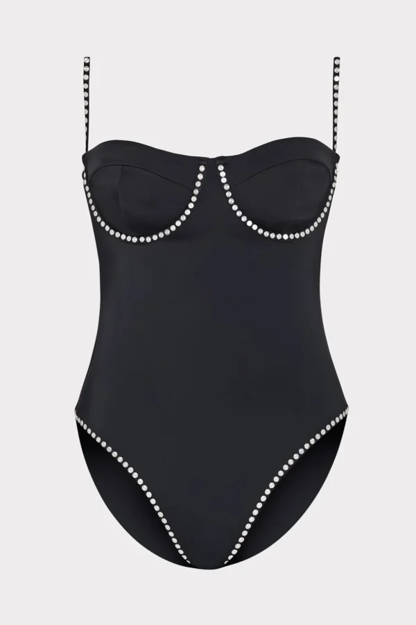 heat_set_embellishment_un_0.webp One Piece Swimsuits-MILLY Heat Set Embellishment Underwire One Piece Black