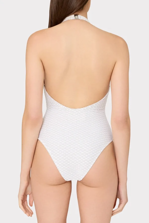 jackie_textured_waves_hal_2.webp One Piece Swimsuits-MILLY Jackie Textured Waves Halter One Piece White