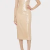 Jumpsuits & Rompers-MILLY Kait Sequin Dress Gold