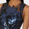 kinsley_floral_sequins_dr_1.webp Jumpsuits & Rompers-MILLY Kinsley Floral Sequins Dress Navy