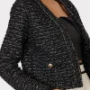 knit_textured_boucle_card_2-1.webp Coats & Jackets-MILLY Knit Textured Boucle Cardigan Jacket Black Multi