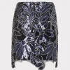 kristina_floral_sequins_s_3.webp Skirts-MILLY Kristina Floral Sequins Skirt Navy/Silver
