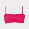 lace_eyelet_bandeau_bikin_1-1.webp Jumpsuits & Rompers-MILLY Lace Eyelet Bandeau Bikini Top Pink
