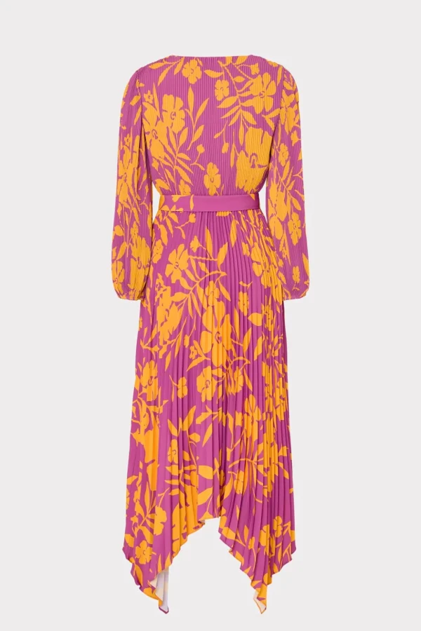 liora_marigold_aroma_plea_3-1.webp Maxi Dresses-MILLY Liora Marigold Aroma Pleated Dress Multi