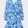 liv_flowers_of_spain_plea_0-2.webp Mini Dresses-MILLY Liv Flowers Of Spain Pleated Dress Blue/White