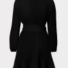 Guest Of Dresses-MILLY Liv Pleated Dress Black