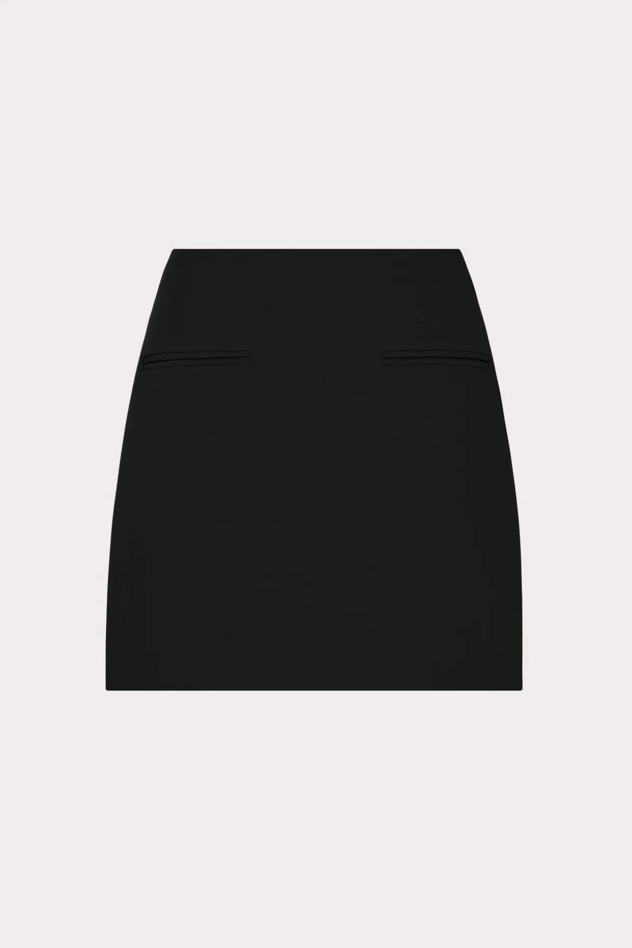 Jumpsuits & Rompers-MILLY Lizzy Cady Mini Skirt Black