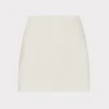 Skirts-MILLY Lizzy Cady Mini Skirt Ecru