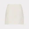 Matching Sets-MILLY Lizzy Cady Mini Skirt Ecru