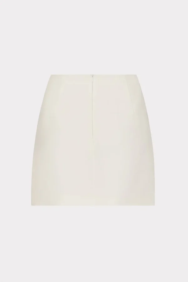 Skirts-MILLY Lizzy Cady Mini Skirt Ecru