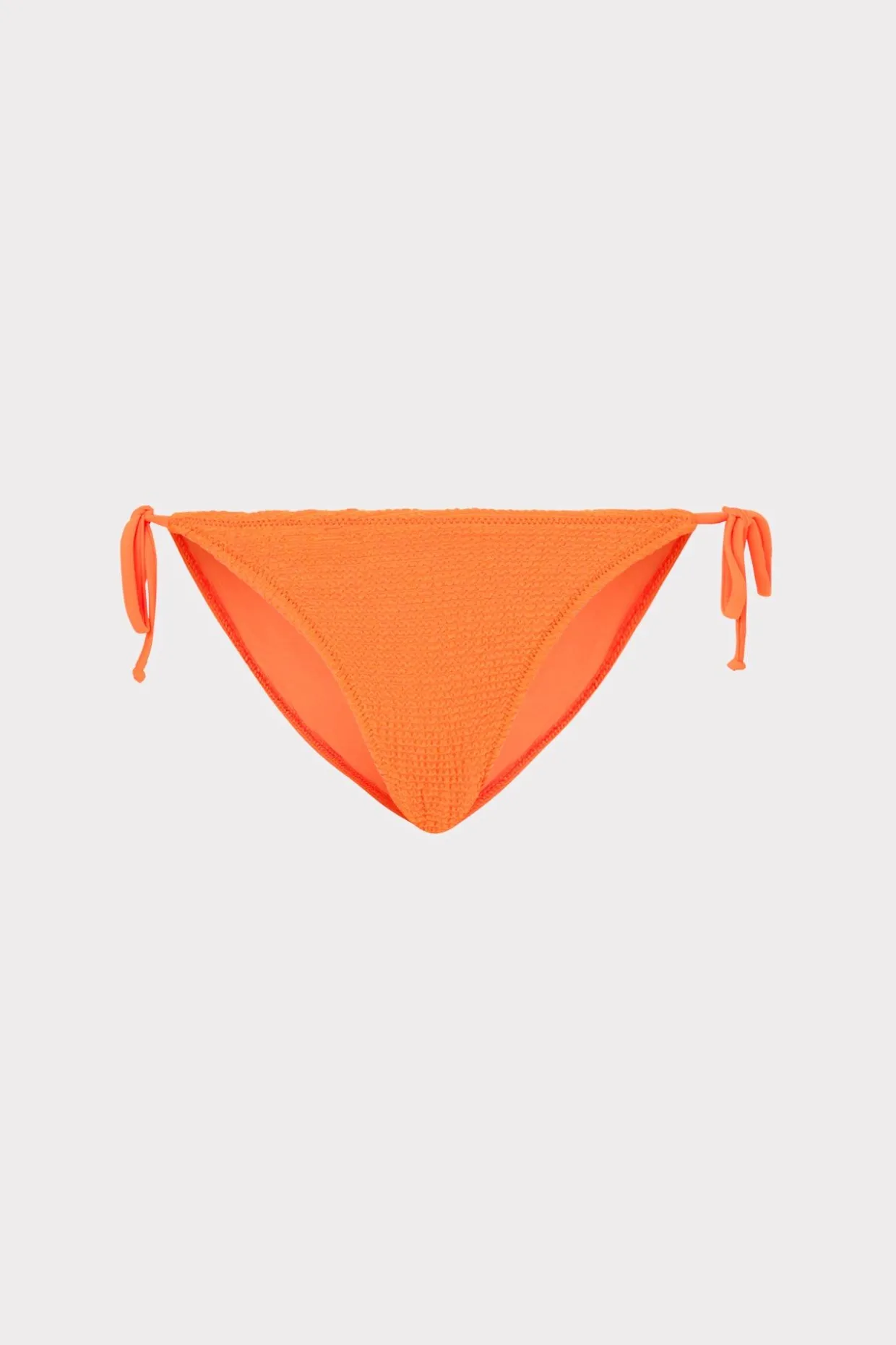 lori_textured_side_tie_bi_0-1.webp Bikinis-MILLY Lori Textured Side Tie Bikini Bottom Neon Orange