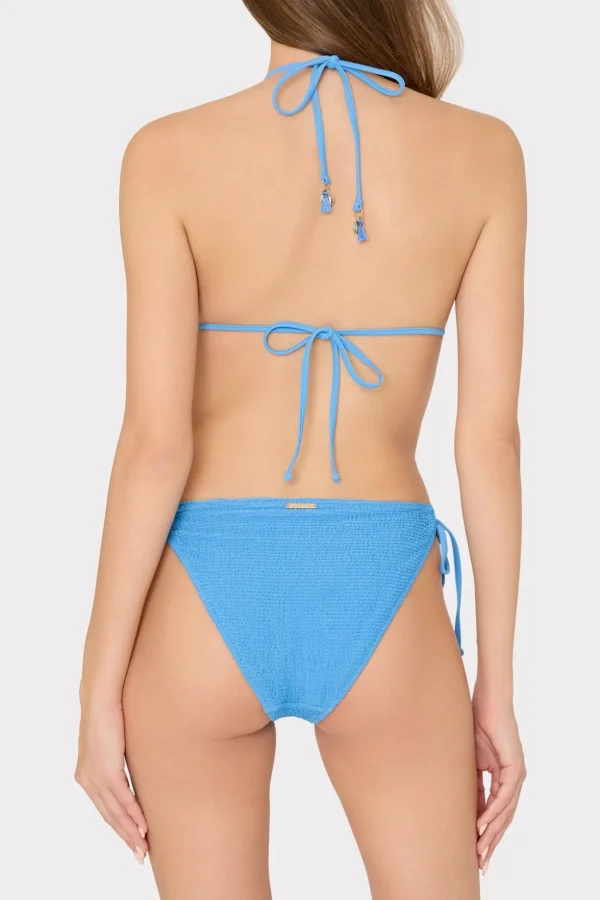 lori_textured_side_tie_bi_2-3.webp Jumpsuits & Rompers-MILLY Lori Textured Side Tie Bikini Bottom Blue