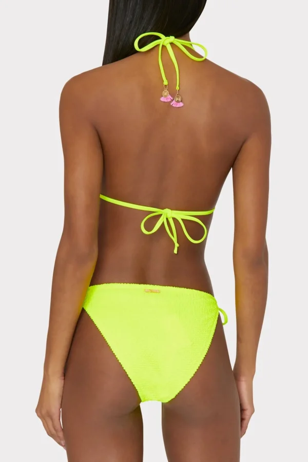 lori_textured_triangle_bi_2.webp Bikinis-MILLY Lori Textured Triangle Bikini Top Yellow