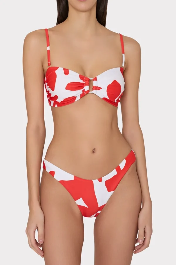 margot_grand_foliage_bott_2.webp Jumpsuits & Rompers-MILLY Margot Grand Foliage Bottom Red/White
