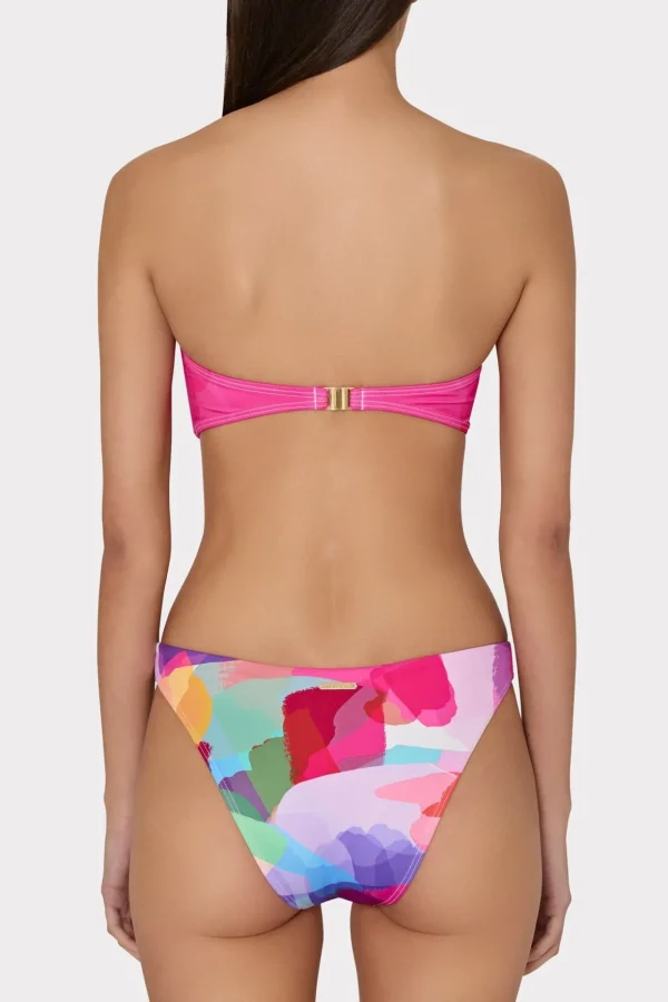 margot_rainbow_waterfall__2.webp Jumpsuits & Rompers-MILLY Margot Rainbow Waterfall Bikini Bottom Multi