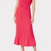 melina_solid_pleated_dres_1-16.webp Maxi Dresses-MILLY Melina Solid Pleated Dress Milly Pink