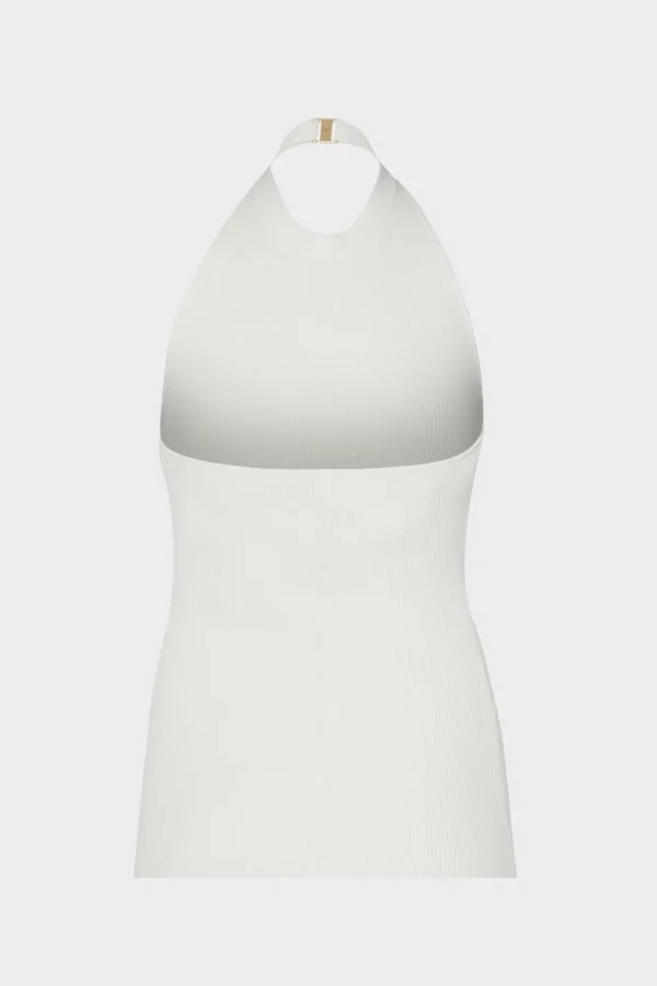 metal_neck_trim_halter_to_3.webp Sweaters & Knits-MILLY Metal Neck Trim Halter Top Ecru