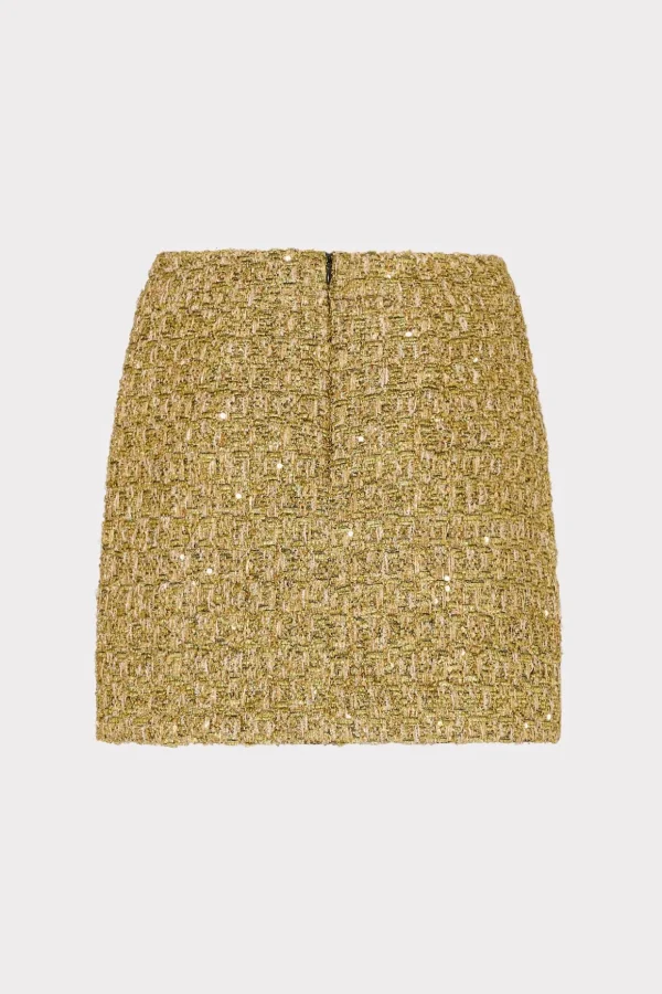 metallic_tweed_modern_min_3.webp Skirts-MILLY Metallic Tweed Modern Mini Skirt Gold