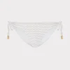 Jumpsuits & Rompers-MILLY Millie String Bikini Bottom White