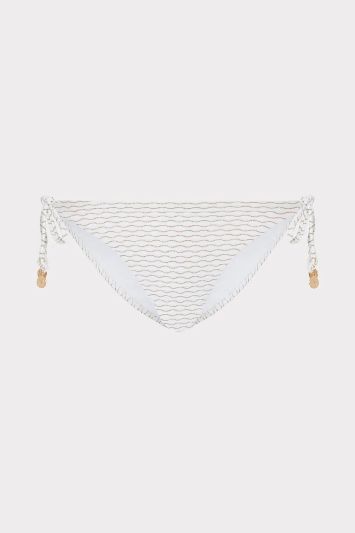 Jumpsuits & Rompers-MILLY Millie String Bikini Bottom White