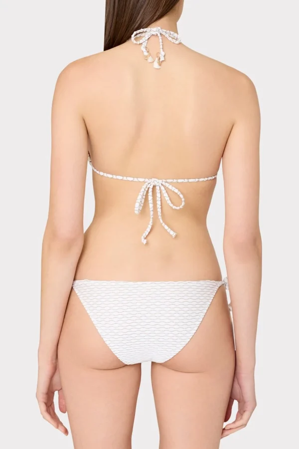 Jumpsuits & Rompers-MILLY Millie String Bikini Bottom White