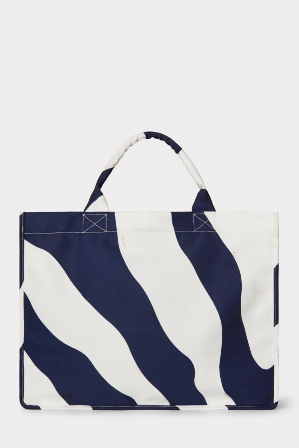mimi_canvas_tote_1-5.webp Jumpsuits & Rompers-MILLY Mimi Canvas Tote Ecru/Navy