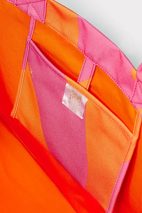 mimi_canvas_tote_2-1.webp Beach Totes-MILLY Mimi Canvas Tote Milly Pink/Tangerine