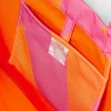 Accessories-MILLY Mimi Canvas Tote Milly Pink/Tangerine