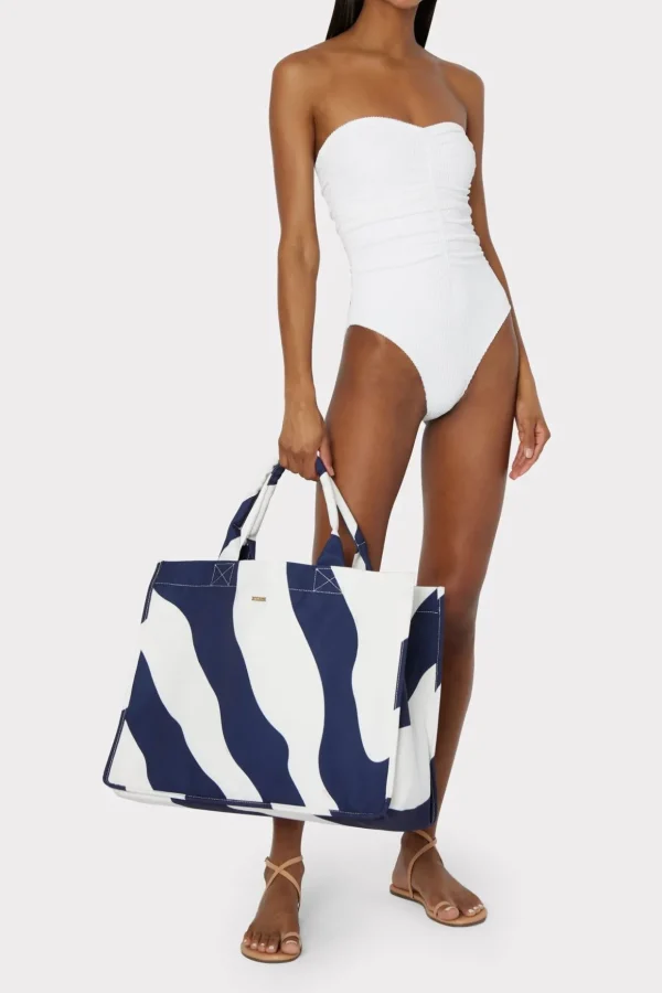 mimi_canvas_tote_3-5.webp Jumpsuits & Rompers-MILLY Mimi Canvas Tote Ecru/Navy
