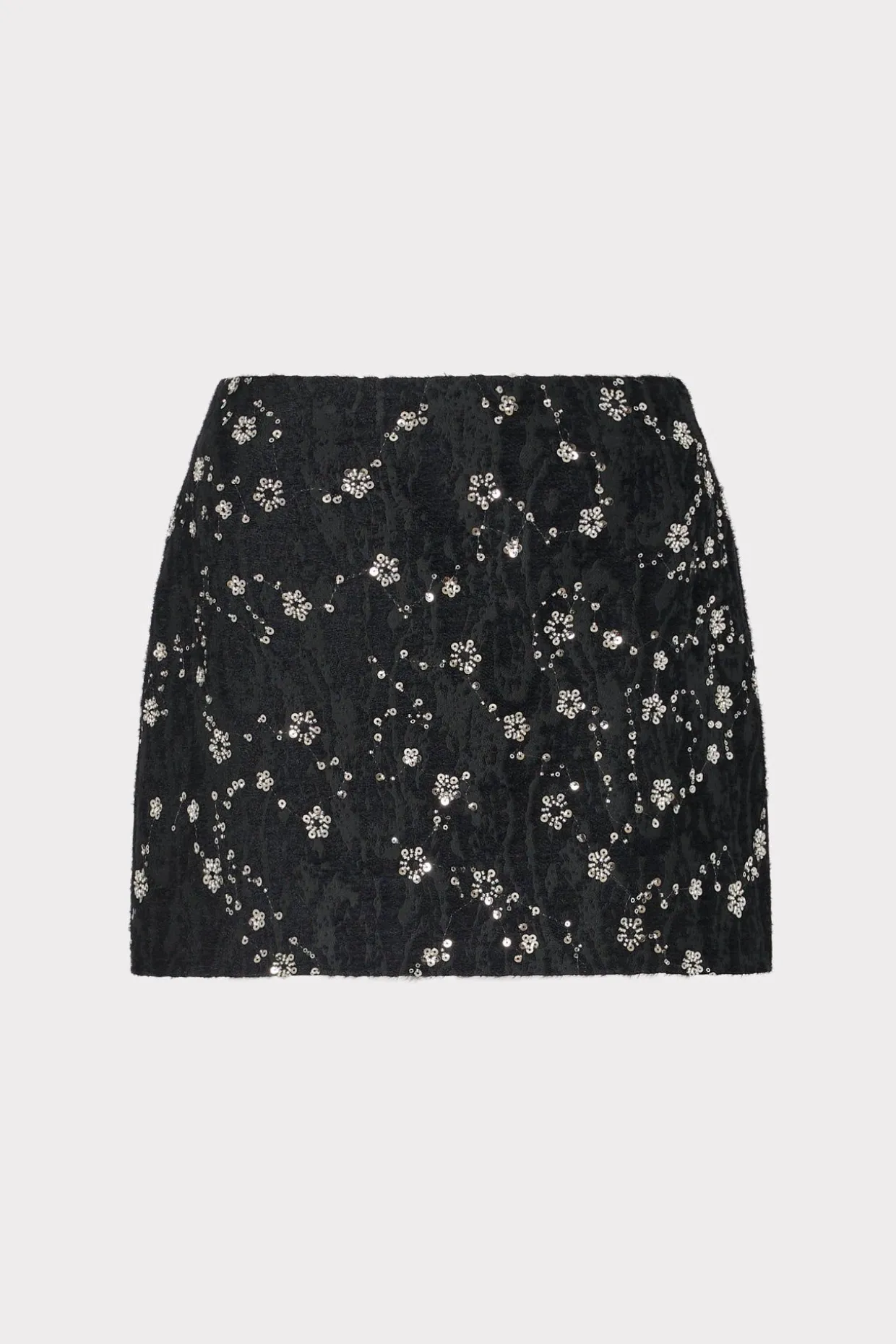 modern_mini_beaded_skirt_0-1.webp Skirts-MILLY Modern Mini Beaded Skirt Black