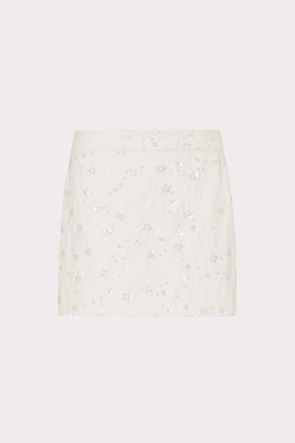 modern_mini_beaded_skirt_0.webp Skirts-MILLY Modern Mini Beaded Skirt Ecru