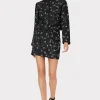 Skirts-MILLY Modern Mini Beaded Skirt Black