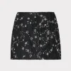 Skirts-MILLY Modern Mini Beaded Skirt Black