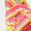 Cover-Ups-MILLY Multi Color Chevron Caftan Green Multi