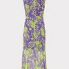 nanci_marigold_aroma_ruff_3.webp Jumpsuits & Rompers-MILLY Nanci Marigold Aroma Ruffle Dress Purple Multi