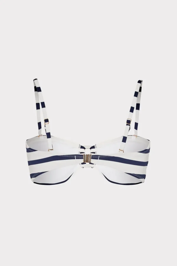 nautical_stripe_bikini_to_5.webp Jumpsuits & Rompers-MILLY Nautical Stripe Bikini Top Navy/White