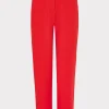 Matching Sets-MILLY Nicola Cady Pants Red