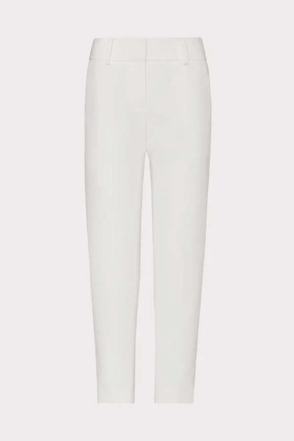 Jumpsuits & Rompers-MILLY Nicola Cady Pants Ecru