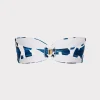 Jumpsuits & Rompers-MILLY Ocean Puzzle Bandeau Top Navy Multi