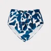 Jumpsuits & Rompers-MILLY Ocean Puzzle Tie Bikini Bottom Navy Multi
