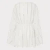 olympia_lurex_stripe_cove_3-2.webp Jumpsuits & Rompers-MILLY Olympia Lurex Stripe Coverup Dress White