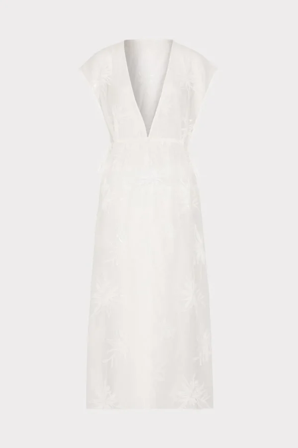 Cover-Ups-MILLY Organza Cover-Up White