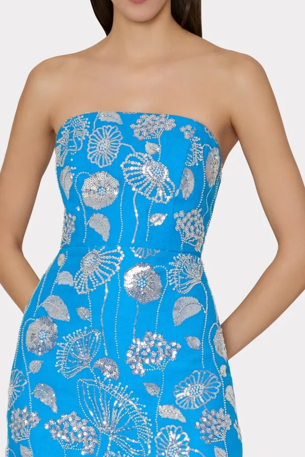 orion_sequin_embellished__2-3.webp Maxi Dresses-MILLY Orion Sequin Embellished Linen Dress Blue/White