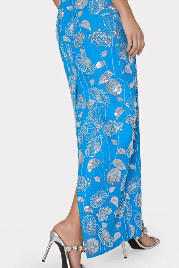 orion_sequin_embellished__3-3.webp Maxi Dresses-MILLY Orion Sequin Embellished Linen Dress Blue/White