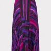 Skirts-MILLY Otha Patchwork Plaid Skirt Purple Multi