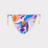 Jumpsuits & Rompers-MILLY Painted Bloom Bikini Bottom Blue Multi