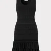pepper_knit_ruffle_mini_d_0-1.webp Day Dresses-MILLY Pepper Knit Ruffle Mini Dress Black
