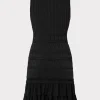 pepper_knit_ruffle_mini_d_3-2.webp Knit Dresses-MILLY Pepper Knit Ruffle Mini Dress Black