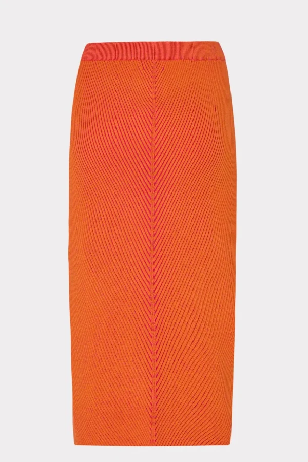 plaited_knit_midi_skirt_3-2.webp Skirts-MILLY Plaited Knit Midi Skirt Pink/Coral